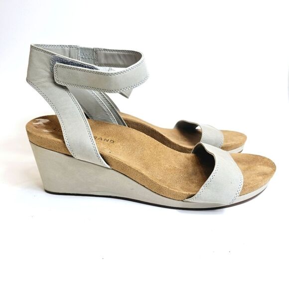 Lucky Brand Strapped Wedge Sandals Kanoa Size 9.5 - Picture 1 of 9
